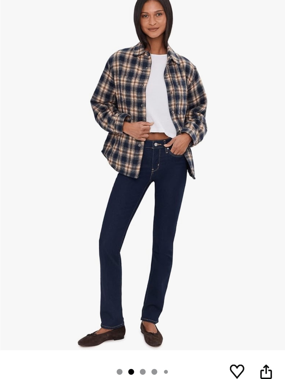 NWT Levi’s 314 Shaping Straight Darkest Sky s31x32